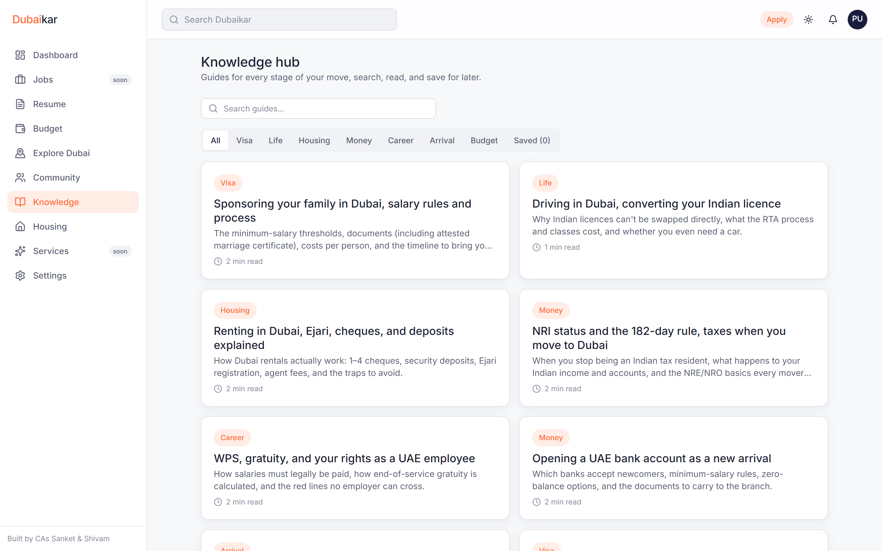 Dubai knowledge hub guides